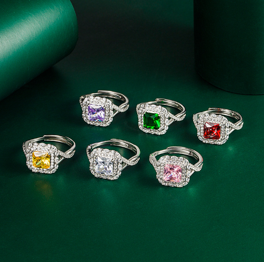 Natural Zircon Ring - Stylish Trendy Jewelry
