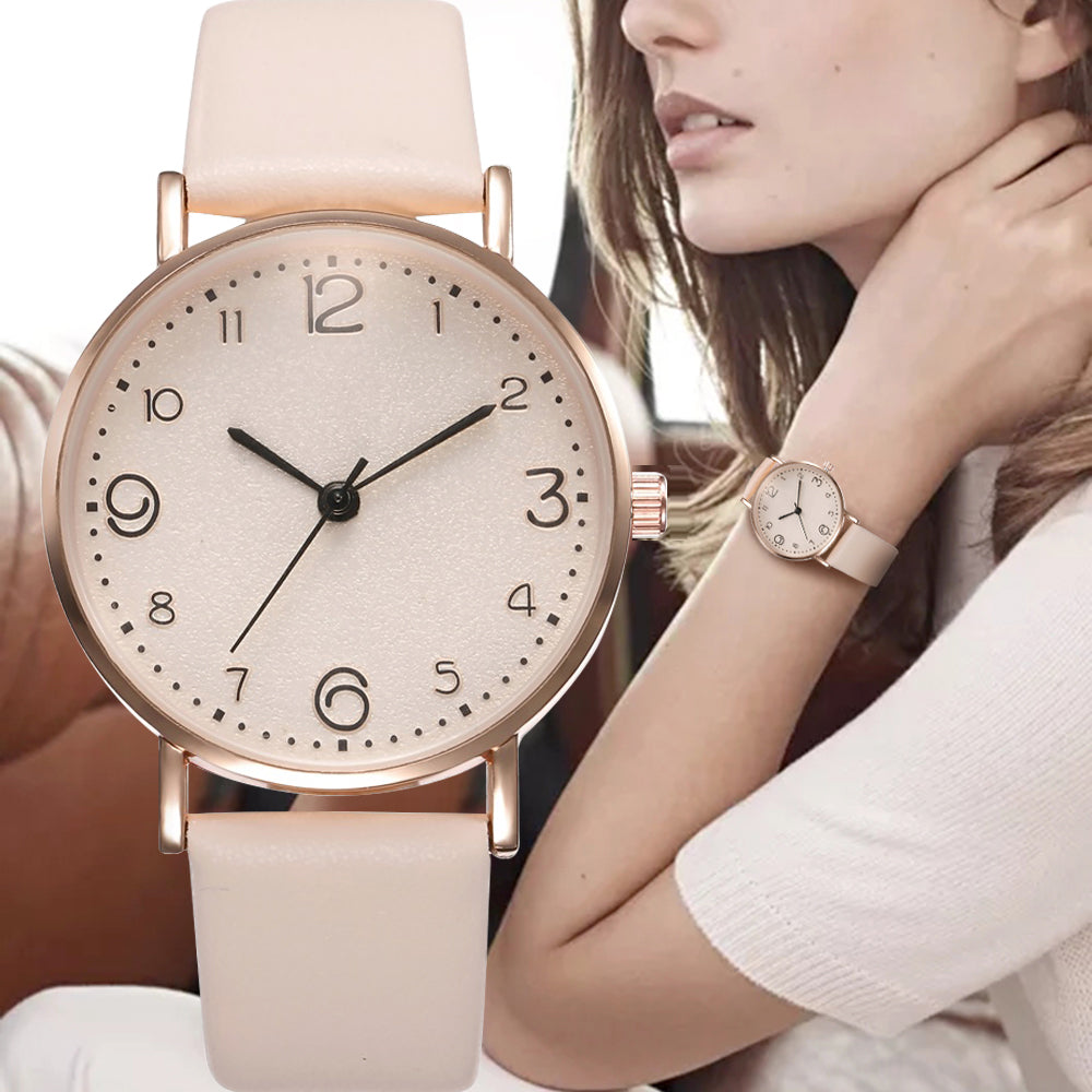 Khorasan Fashion Simple Quartz Watch for Women