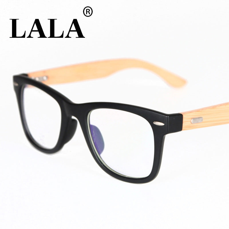 Handcrafted Retro Bamboo Frame Unisex Glasses A6814