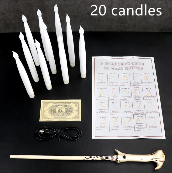 Magic Glow Floating Candles