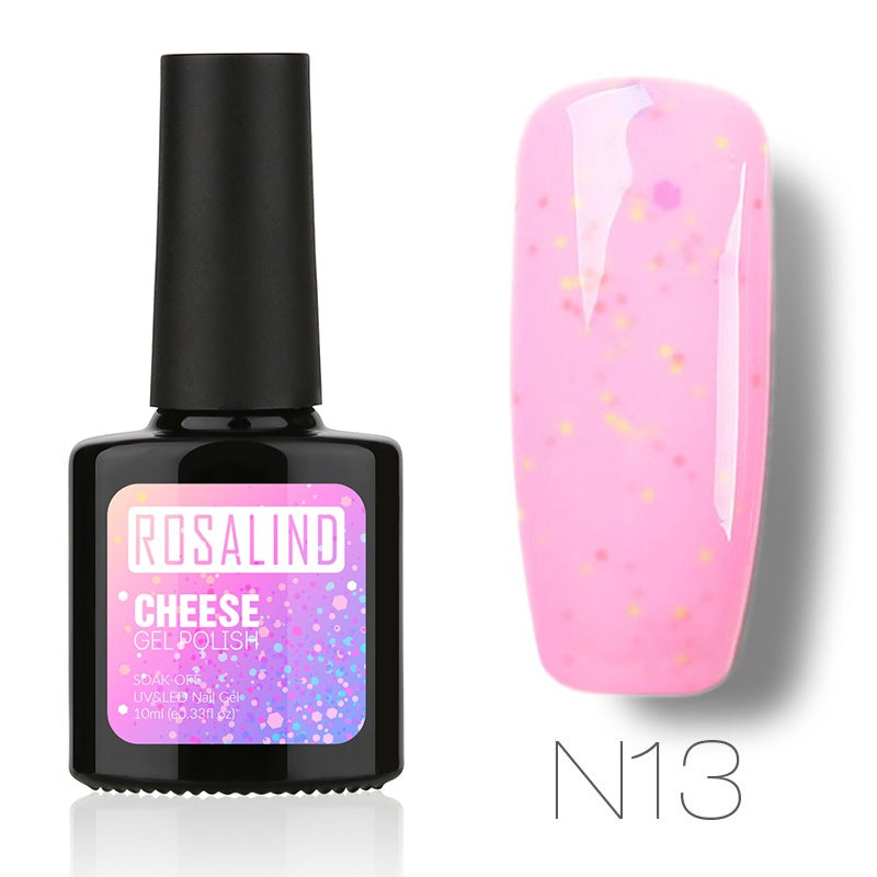 ROSALIND Gel Polish - Orange Dot Cheese Nail Gel