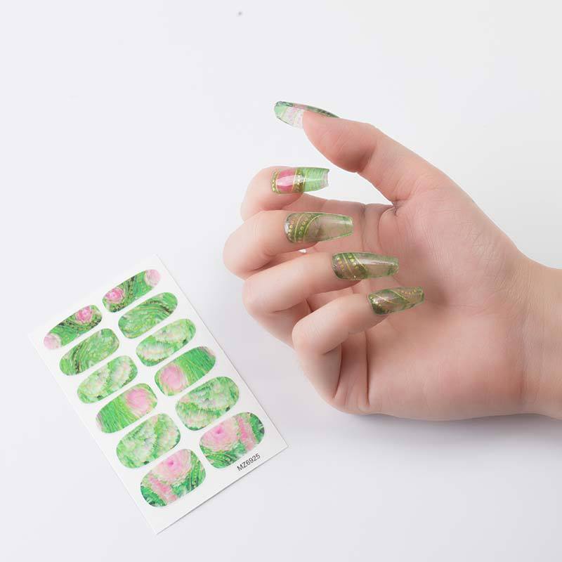 Nail Sticker with European and American Art Design