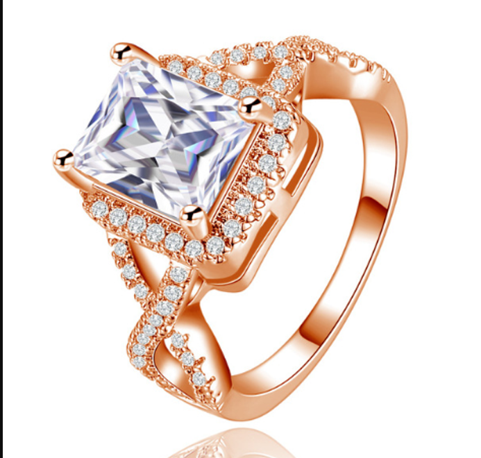 Natural Zircon Ring - Stylish Trendy Jewelry